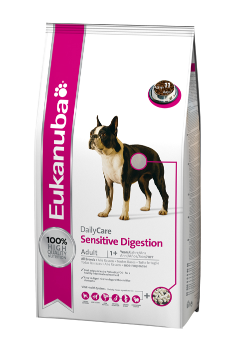 Eukanuba Daily Care Adult Sensitive Digestion - Зоомагазин R-cat.by