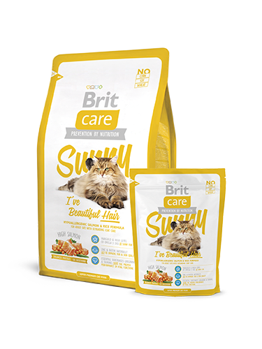 Brit Care Cat Sunny I've Beautiful Hair - Зоомагазин R-cat.by