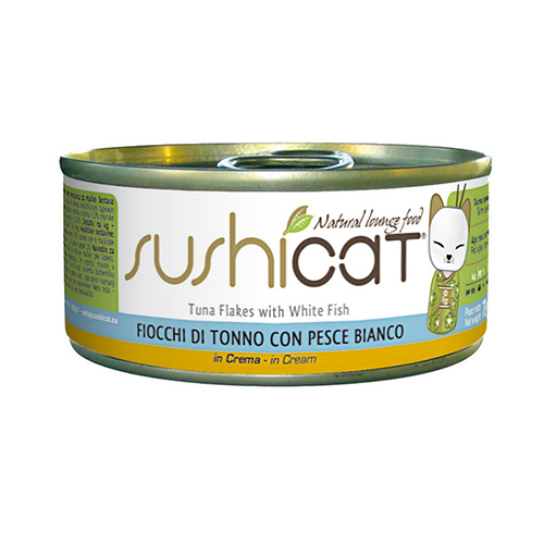 SushiCat Tuna Flakes with White Fish - Зоомагазин R-cat.by