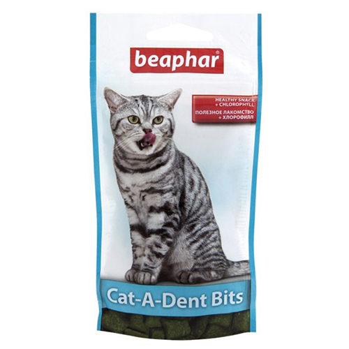 Beaphar Cat-A-Dent Bits - Зоомагазин R-cat.by