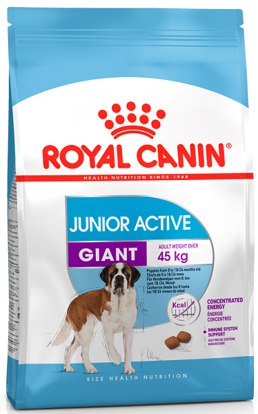 Royal Canin Giant Junior Active - Зоомагазин R-cat.by