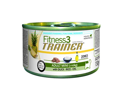 Trainer Fitness3 Adult Mini Duck & Rice - Зоомагазин R-cat.by