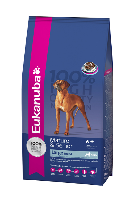 Eukanuba Mature & Senior Large Breed - Зоомагазин R-cat.by