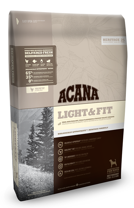 Acana Light&Fit - Зоомагазин R-cat.by