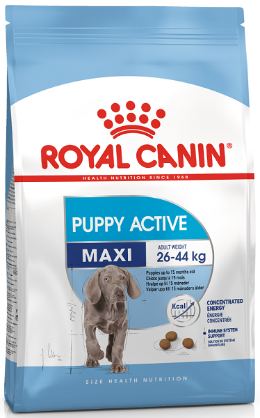 Royal Canin Мaxi Puppy Active  - Зоомагазин R-cat.by