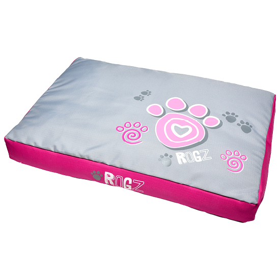 Rogz Spice Pod Flat Pink Paw - Зоомагазин R-cat.by