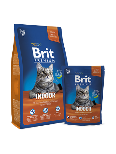 Brit Premium Cat Indoor - Зоомагазин R-cat.by