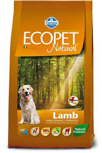 Farmina Ecopet Natural Lamb Mini - Зоомагазин R-cat.by