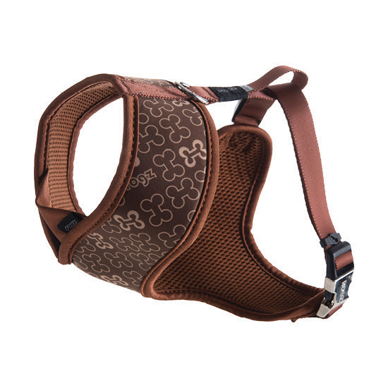 Rogz Lapz Trendy Wrapz Brown Bones