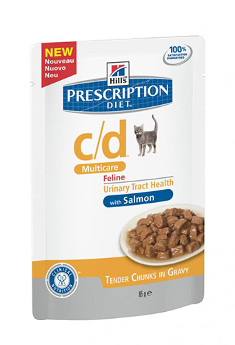 Hills Prescription Diet c/d Multicare Feline with Salmon - Зоомагазин R-cat.by