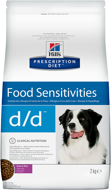 Hill's Prescription Diet d/d Food Sensitivities Duck&Rice - Зоомагазин R-cat.by