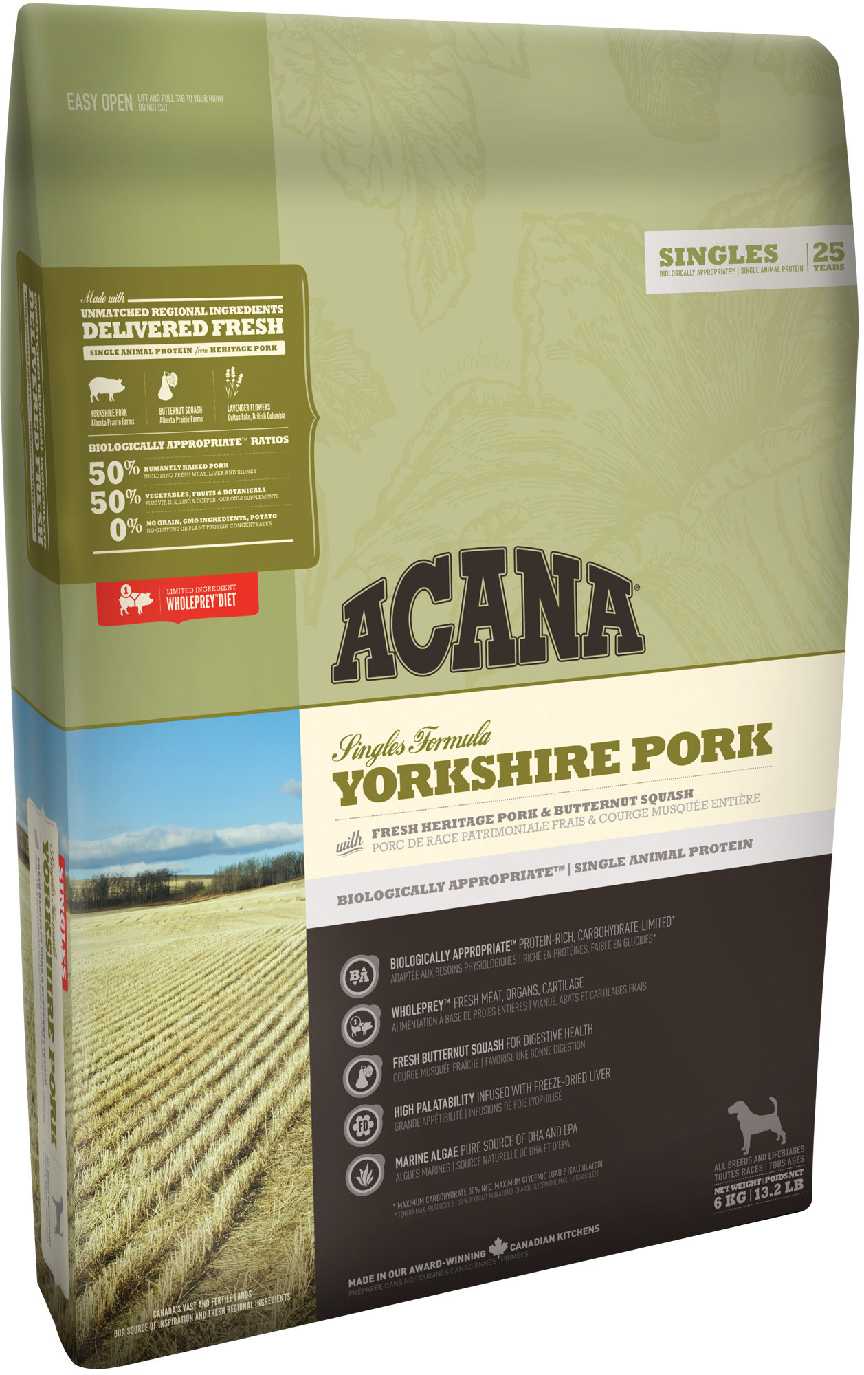 Acana Yorkshire Pork - Зоомагазин R-cat.by