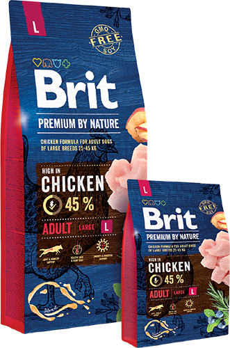 Brit Premium by Nature Adult L - Зоомагазин R-cat.by