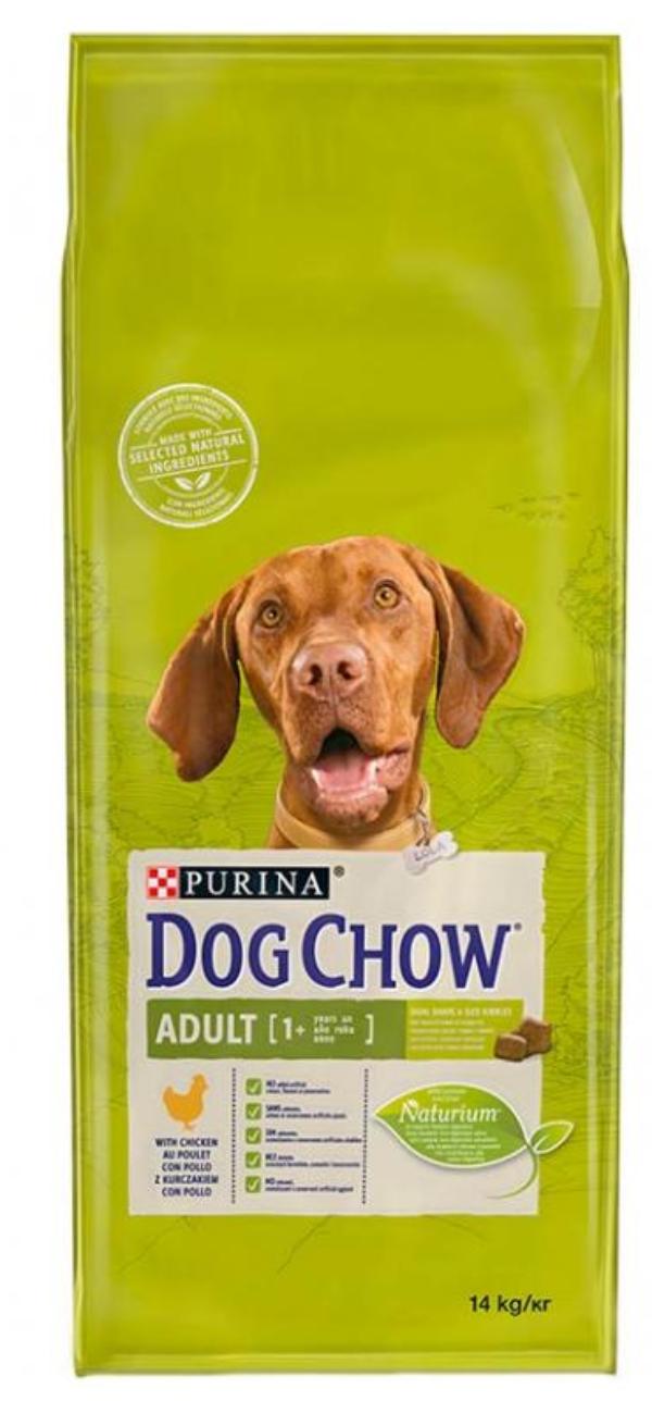 Dog Chow Adult (курица) - Зоомагазин R-cat.by