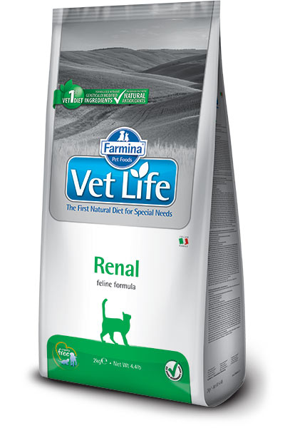 Farmina Vet Life Cat Renal - Зоомагазин R-cat.by