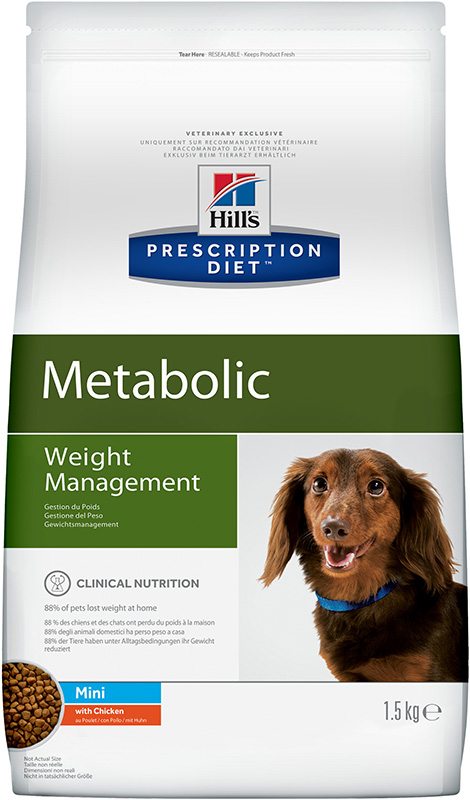 Hill's Prescription Diet Metabolic Mini Weight Management  - Зоомагазин R-cat.by