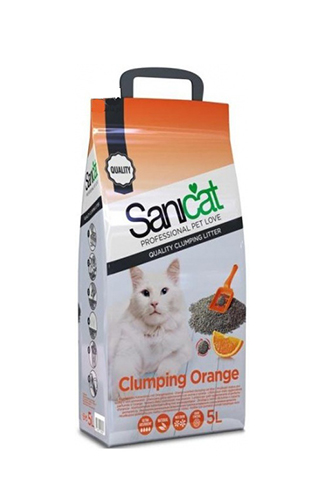 Sanicat Professional Clumping Orange - Зоомагазин R-cat.by