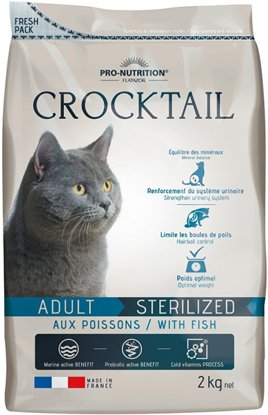 Flatazor Crocktail Sterilized with Fish - Зоомагазин R-cat.by