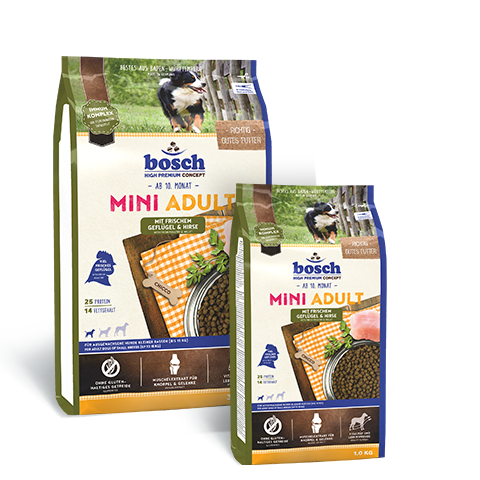 Bosch Adult Mini Poultry&Spelt - Зоомагазин R-cat.by