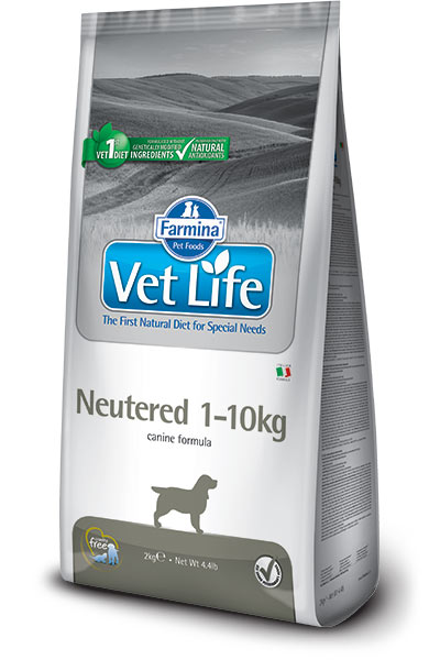 Farmina Vet Life Dog Neutered 1–10 kg - Зоомагазин R-cat.by