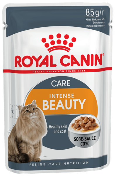 Royal Canin Intense Beauty (соус) - Зоомагазин R-cat.by