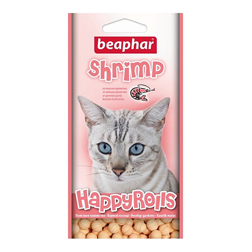 Beaphar Happy Rolls Shrimp - Зоомагазин R-cat.by