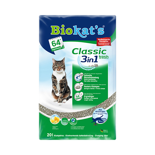 Biokat's Classic Fresh 3in1 - Зоомагазин R-cat.by