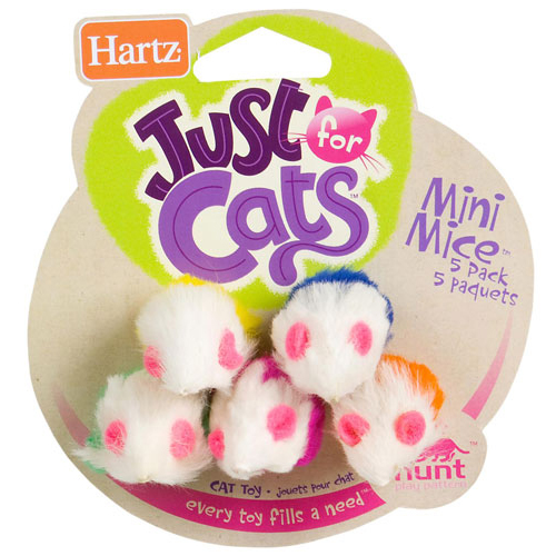 Hartz Mini Mice 5 pack - Зоомагазин R-cat.by