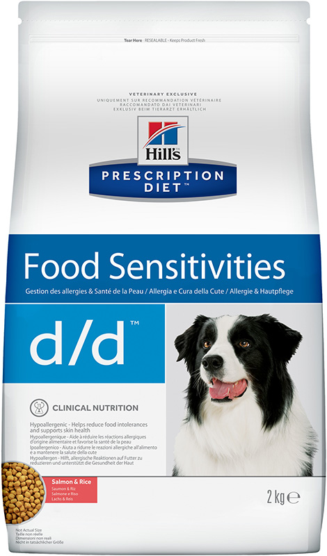 Hill's Prescription Diet d/d Food Sensitivities Salmon - Зоомагазин R-cat.by