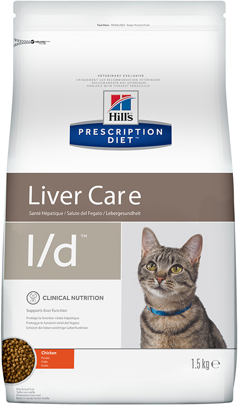 Hills Prescription Diet Feline L/D Hepatic Health - Зоомагазин R-cat.by