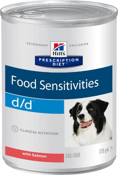 Hill's d/d Food Sensitivities влажный корм для собак с лососем - Зоомагазин R-cat.by