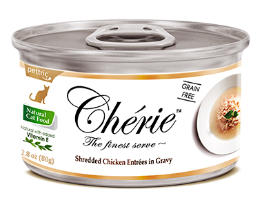 Pettric Chérie Chicken Entrées in Gravy - Зоомагазин R-cat.by