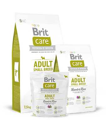 Brit Care Adult Small Breed Lamb & Rice - Зоомагазин R-cat.by