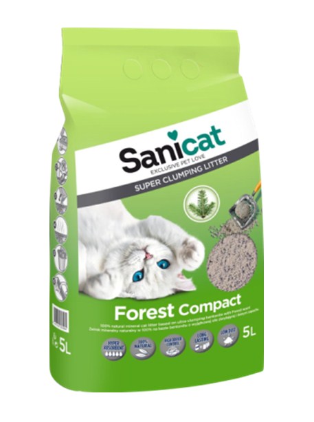 Sanicat Compact Forest - Зоомагазин R-cat.by