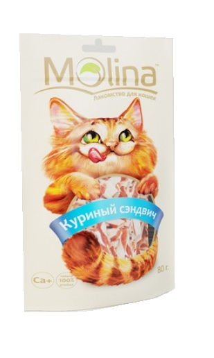 Molina "Куриный сэндвич" - Зоомагазин R-cat.by