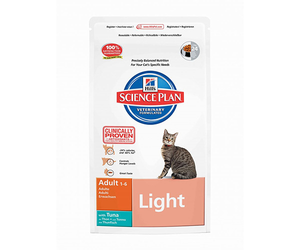 Hills Science Plan Feline Adult Light Tuna - Зоомагазин R-cat.by