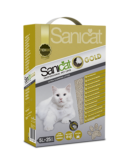 Sanicat Clumping Gold - Зоомагазин R-cat.by