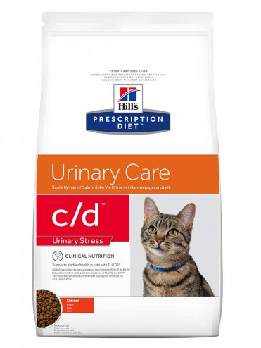 Hill's PD c/d Feline Urinary Stress - Зоомагазин R-cat.by