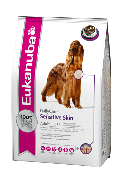 Eukanuba Daily Care Adult Sensitive Skin - Зоомагазин R-cat.by