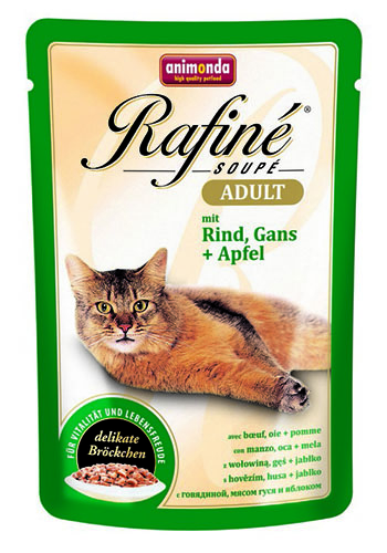 Rafine Soupe Adult Beef, Goose and Apple - Зоомагазин R-cat.by