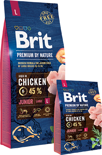 Brit Premium by Nature Junior L - Зоомагазин R-cat.by