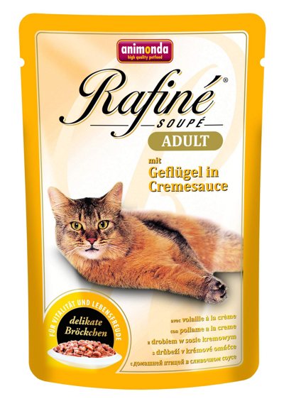 Rafine Soupe Adult Chicken and cream sauce - Зоомагазин R-cat.by