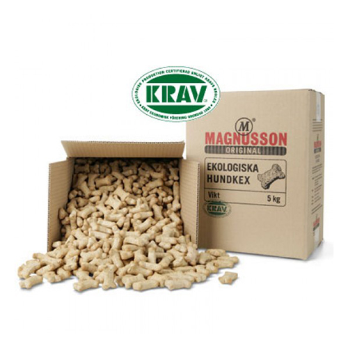 Magnusson Organic Dog Biscuits Small Bone - Зоомагазин R-cat.by