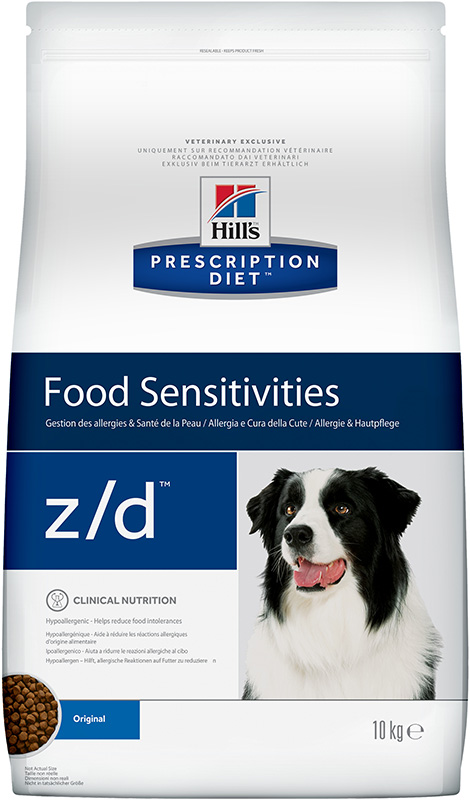 Hill's Prescription Diet z/d Food Sensitivities Dog  - Зоомагазин R-cat.by