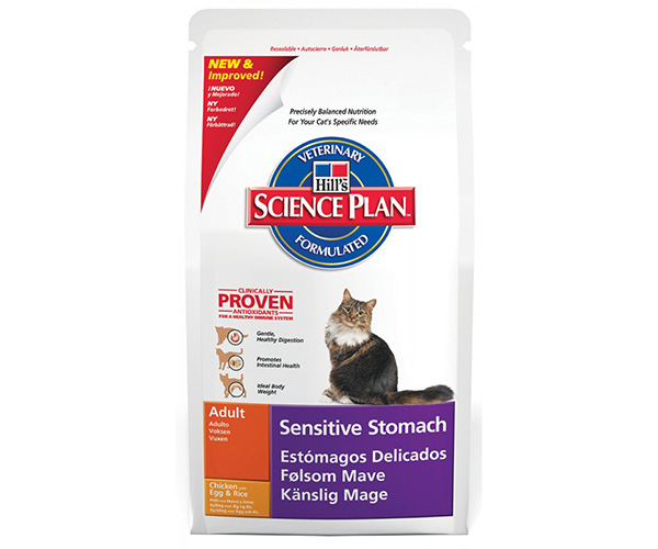 Hills Science Plan Feline Adult Sensitive Stomach&Skin - Зоомагазин R-cat.by