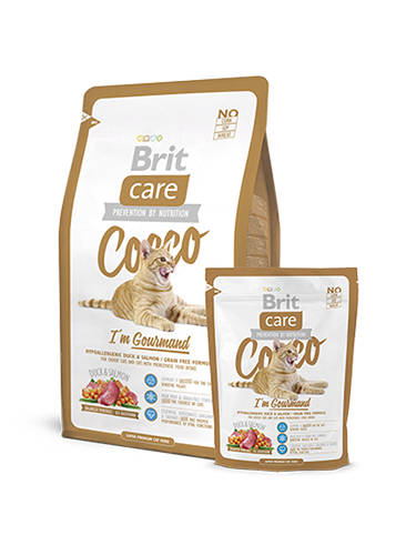 Brit Care Cat Cocco I'm Gourmand - Зоомагазин R-cat.by